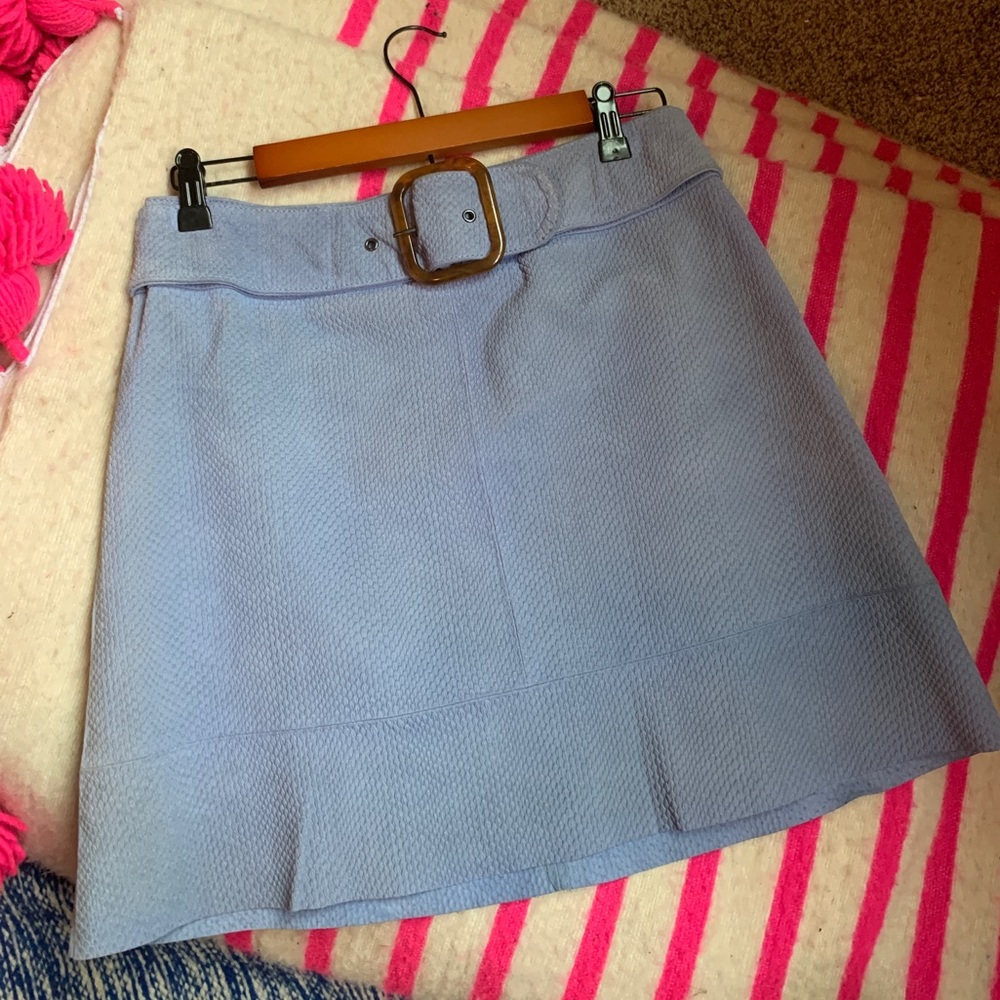 SUEDE ANTHROPOLOGIE 60’s MINI SKIRT